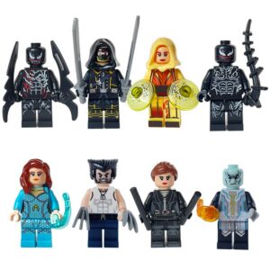 Bộ Nhân Vật Lắp Ráp Chiến Binh Bóng Tối - minifigures Oni (073-080)